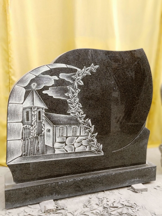 Etched Headstone Designs