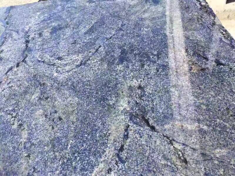 blue quartzite slab