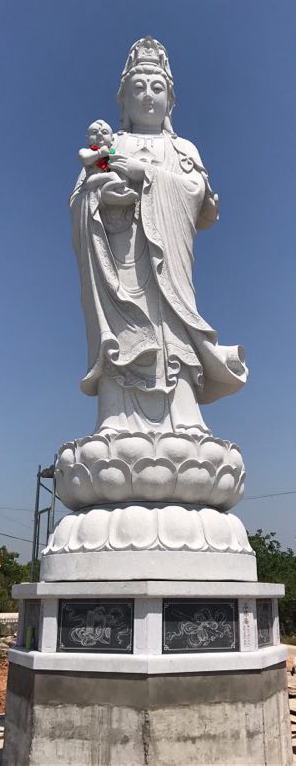 Felicitar a haobo por completar la instalación de la estatua guanyin
